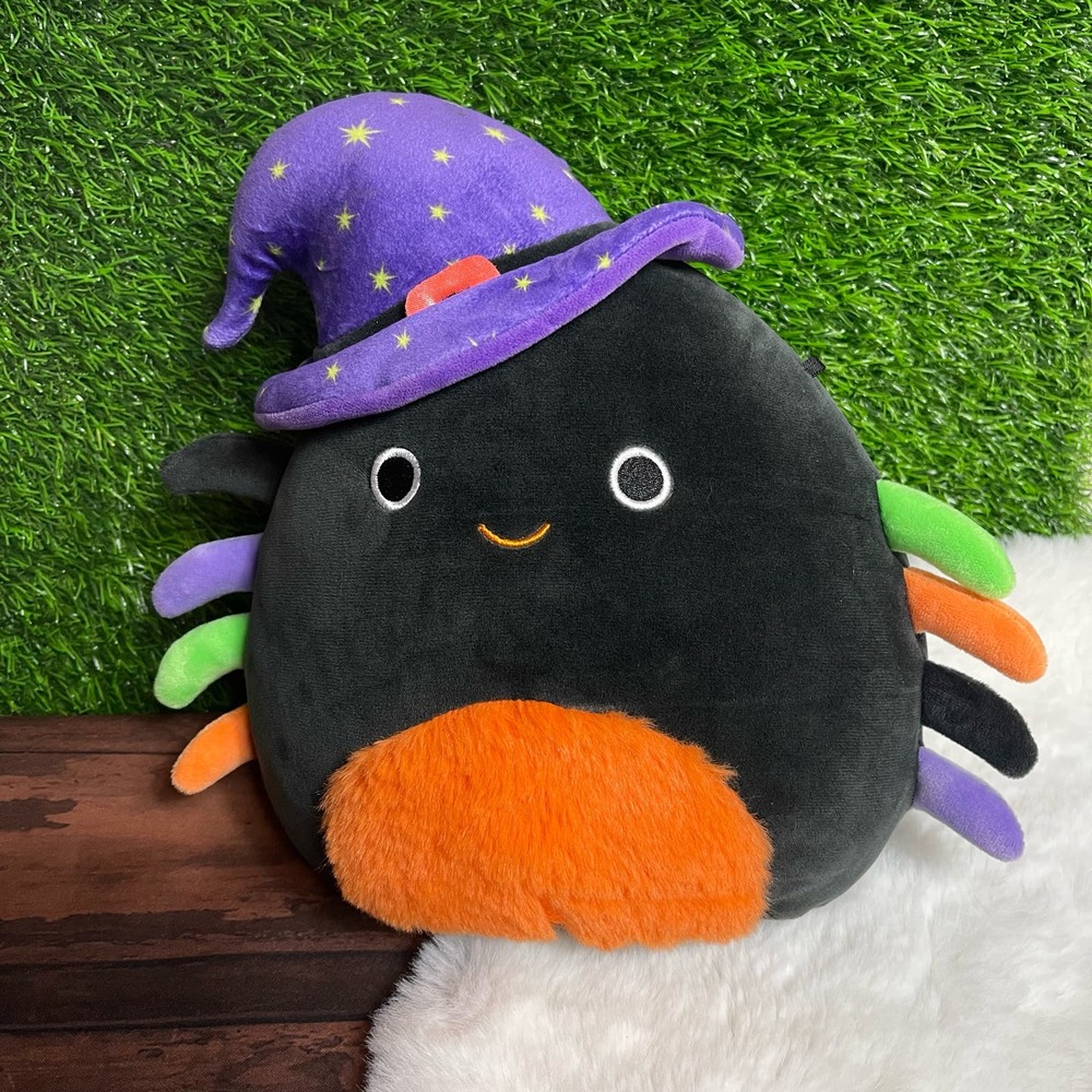 Squishmallow Gildie The Spider Wizard Witch 8" Halloween Plush Squish